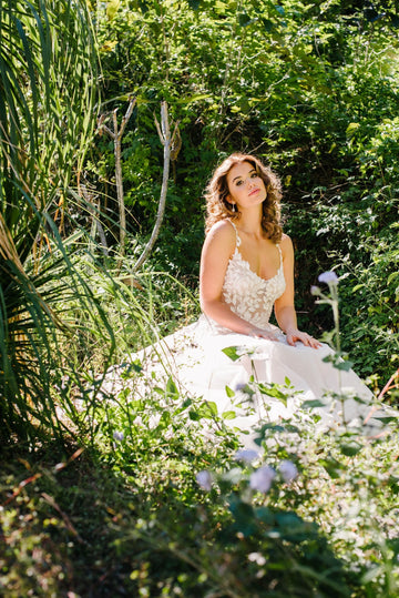 floral bridesmaid dresses