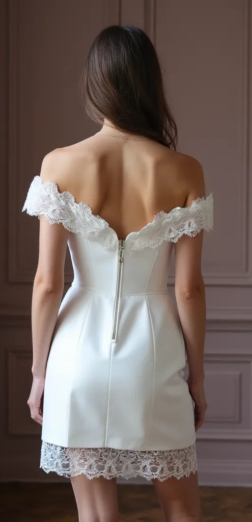Mini Wedding Dress for Trendy Brides Wanting Something Unique