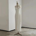 Fall In Love Dress Custom Simple Wedding Dress Satin Bridal Gown Vestidos De Novia Women Formal Evening Dress Party Dress