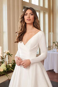 Boat Neck Ball Gown Wedding Dress Off the Shoulder Simple Vestido De Noiva Zipper Vestidos De Novia Custom Made