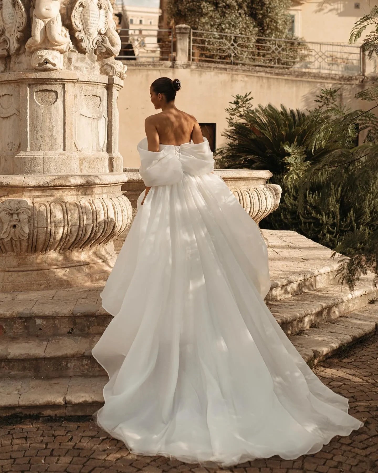 Women A-Line Wedding Dresses Off The Shoulder Sweep Train Bridal Dress Formal Wedding Princess Prom Gowns Customized