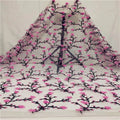 Amanda High Neck Evening Dress 3D Flower Prom Dress 2023 Pink Lace Embroidery Party Dress A-line Pink