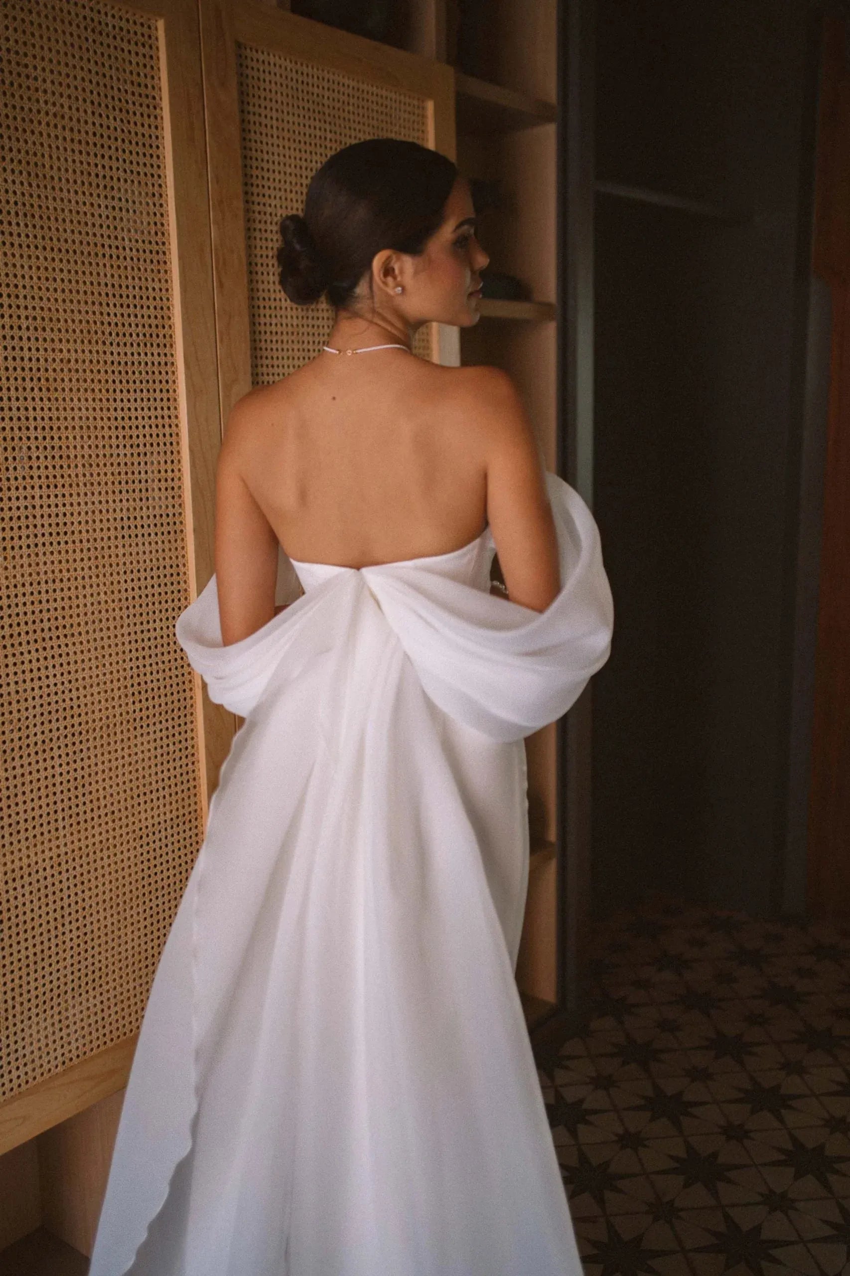 Elegant Sweetheart Mermaid Wedding Dress Women White Off The Shoulder Open Back Satin Bridal Gown Sweep Train Vestidos De Novia