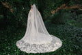Exquisite Wedding Dresses For Women Graceful Bridal Gowns Lace Appliques Long Puff Sleeves V-Neck Pretty Vestidos De Novia