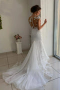 Graceful Wedding Dresses Strapless Pleats Organza with Floral Applique Lace-up Back Plus Size Wedding Dresses Custom Made