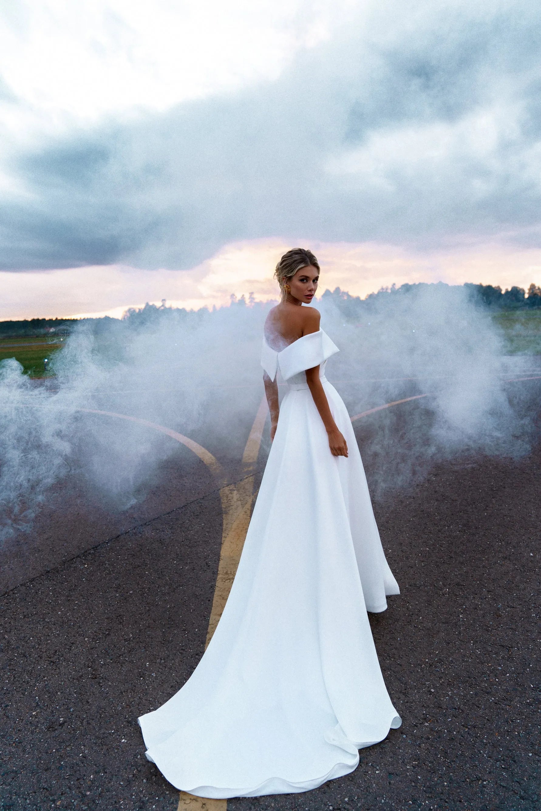 Modern Detachable Train Wedding Dresses Women's Mermaid Off Shoulder Sexy Backless Formal Bridal Gowns Vestidos De Novia