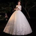 Half Sleeve Empire Illusion Wedding Dress For Pregnant Ball Gown Lace Embroidery Wedding Dress Robe De Mariee