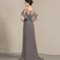 Customized Elegant Chiffon Bridal Dress Straight Lace Wedding Party Gowns Formal Occasion Mother Dresses For Bride