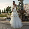 2025 Princess Wedding Dresses A-Line Off The Shoulder Wedding Gowns Boho Bridal Prom Dress bestidos de novia Customized