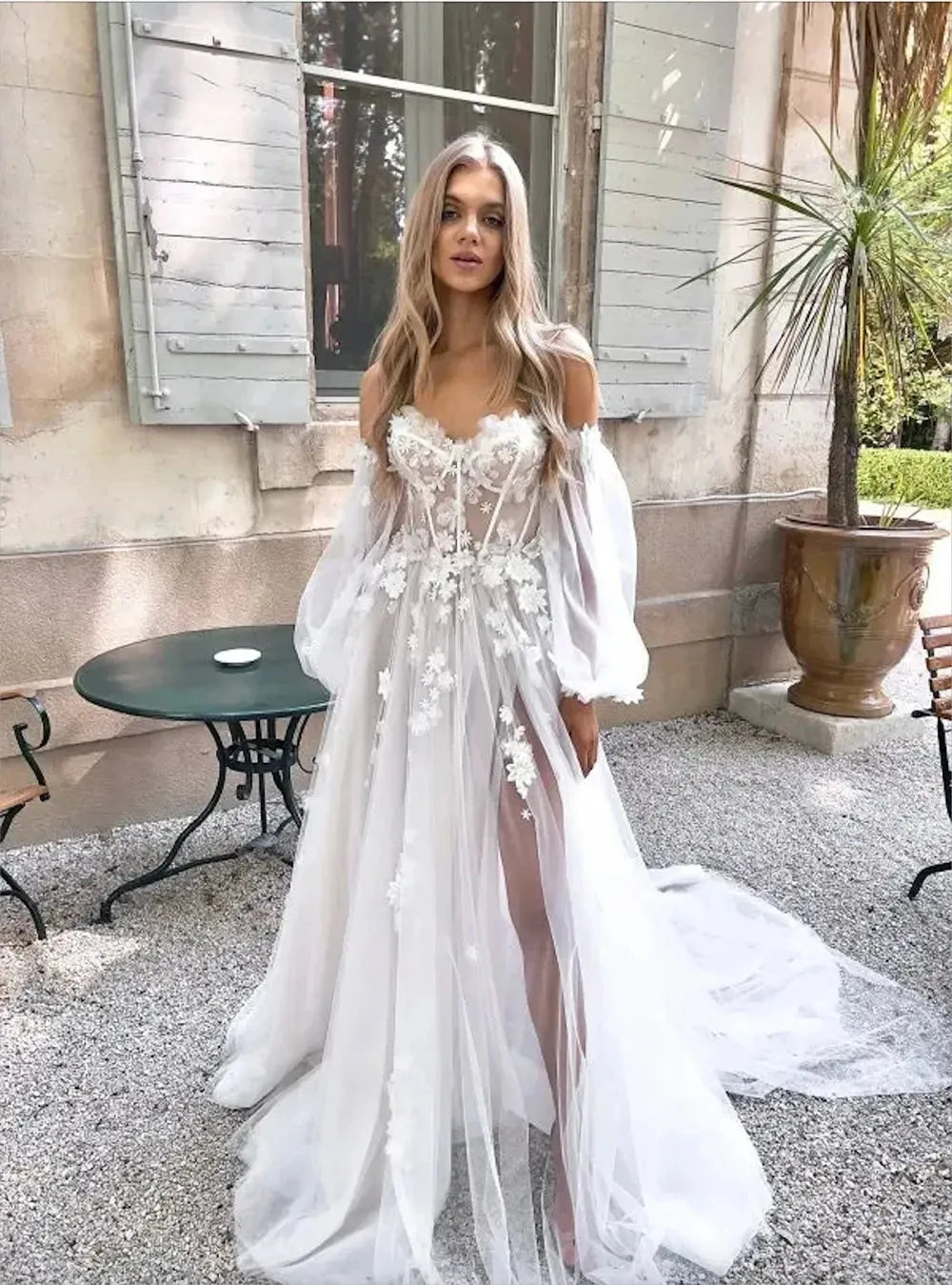 Classic Vintage Wedding Dresses Sweetheart A-Line Bridal Gowns Lace Appliques Tulle Robes For Brides Vestidos De Novia Beige