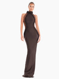Sexy Sexy Woven Mesh Patchwork Tight Long Dress Women Sleeveless Bodycon Maxi Dresses Evening Party Cocktail Gowns 2025
