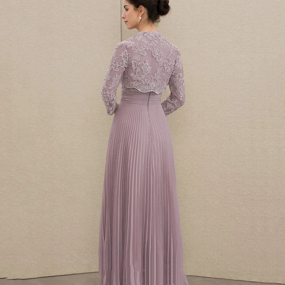 Mother Of The Bride Dress - Customized Elegant Chiffon Bridal Dress A Line Sweetheart Wedding Party Gowns Formal Occasion Applique Mother Dresses For Bride