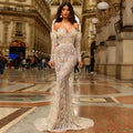 Said Luxury Dubai Mermaid Off Shoulder Evening Dresses for Women Wedding Party Elegant Long Prom Formal Gowns