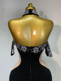Women Sexy Off the Shoulder Shinning Crystal Bodycon Long Dress High Quality Velvet Celebrate Nightclub Party Birthday Dresses