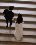Sexy V Neck Wedding Dresses Side Split Backless Bride Gowns Modern Party Bridal Gowns Wedding reception Dress For Bride