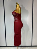 Sexy V-neck Black Red Bodycon Bandage Dress 2025 Women Celebrity Evening Prom Club Elegant Birthday Party Nightclub Dresses