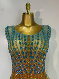 Shining Rhinestones Bodysuit Women's Birthday Celebrate Evening Party Outfit DS Bar Show Wear Singer Dancer Performance Costume