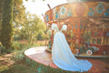Two Piece Satin V Neck Beach Short Wedding Dresses Detachable Train Backless Short Sleeves A-line Mini Bridal Gowns