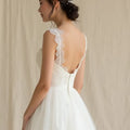 Short Wedding Dress with Sleeves for a Chic and Sophisticated Look