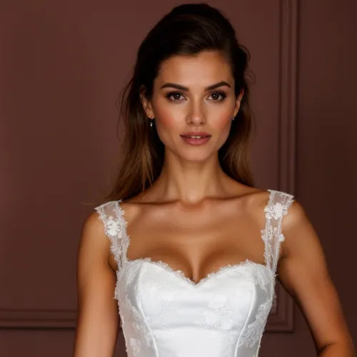 Short Wedding Dress for Summer Weddings, Light and Breathable