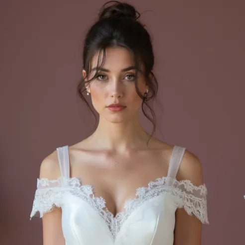 Short Wedding Dress for Second Weddings and Reception Celebrations