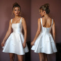 Short Wedding Dress for Backyard Weddings and Outdoor Ceremonies