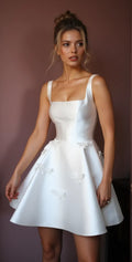 Short Wedding Dress for Backyard Weddings and Outdoor Ceremonies