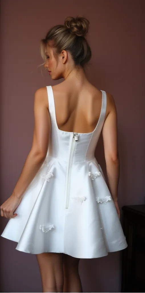 Short Wedding Dress for Backyard Weddings and Outdoor Ceremonies