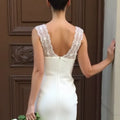 Mini Wedding Dress for a Sophisticated Yet Playful Bridal Look