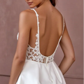 Mini Short Wedding Dress with a Playful and Feminine Touch