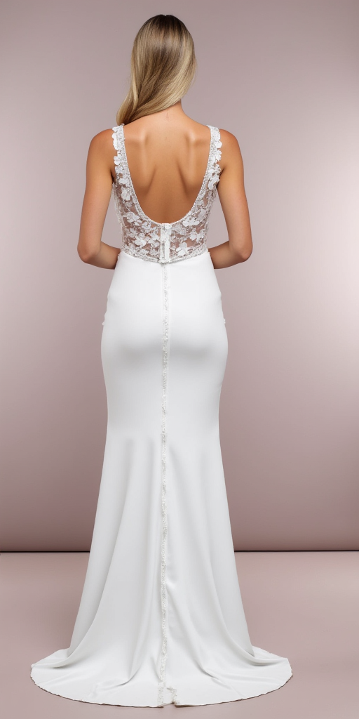 Romantic White A-Line Bridal Gown with Sweetheart Neckline and Floral Lace Details