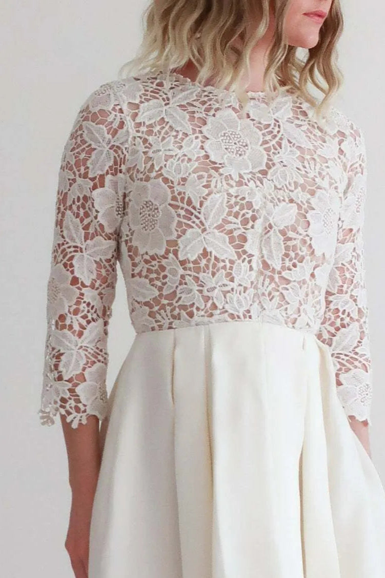 Silk and Lace Wedding Dress Satin Modern Princess Bridal Mermaid Vestido De Novia Gown Bow Satin Court Train