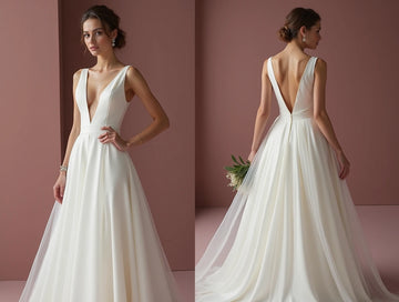 Fairytale White Princess Wedding Dress with Intricate Lace Details