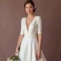 Elegant White Princess Wedding Dress for Brides Who Want a Regal Aesthetic