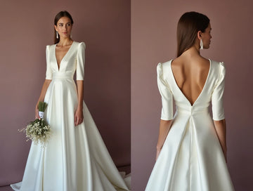 Stunning White Princess Ball Gown Wedding Dress for an Unforgettable Look