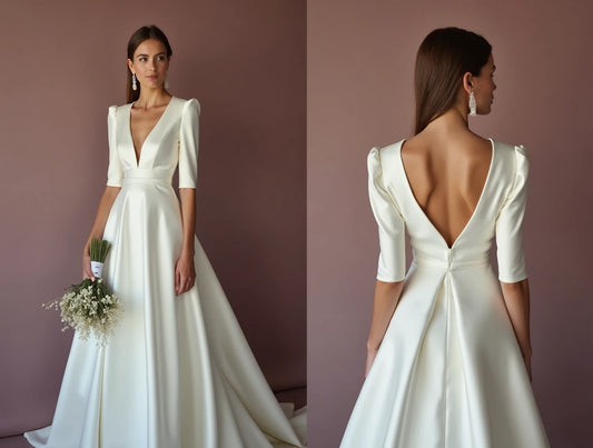Stunning White Princess Ball Gown Wedding Dress for an Unforgettable Look