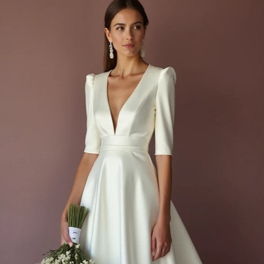 Stunning White Princess Ball Gown Wedding Dress for an Unforgettable Look