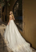 Elegant Tulle A Line Wedding Dresses For Women est High Neck Sleeveless Bridal Gowns Mopping Length Vestidos De Novias