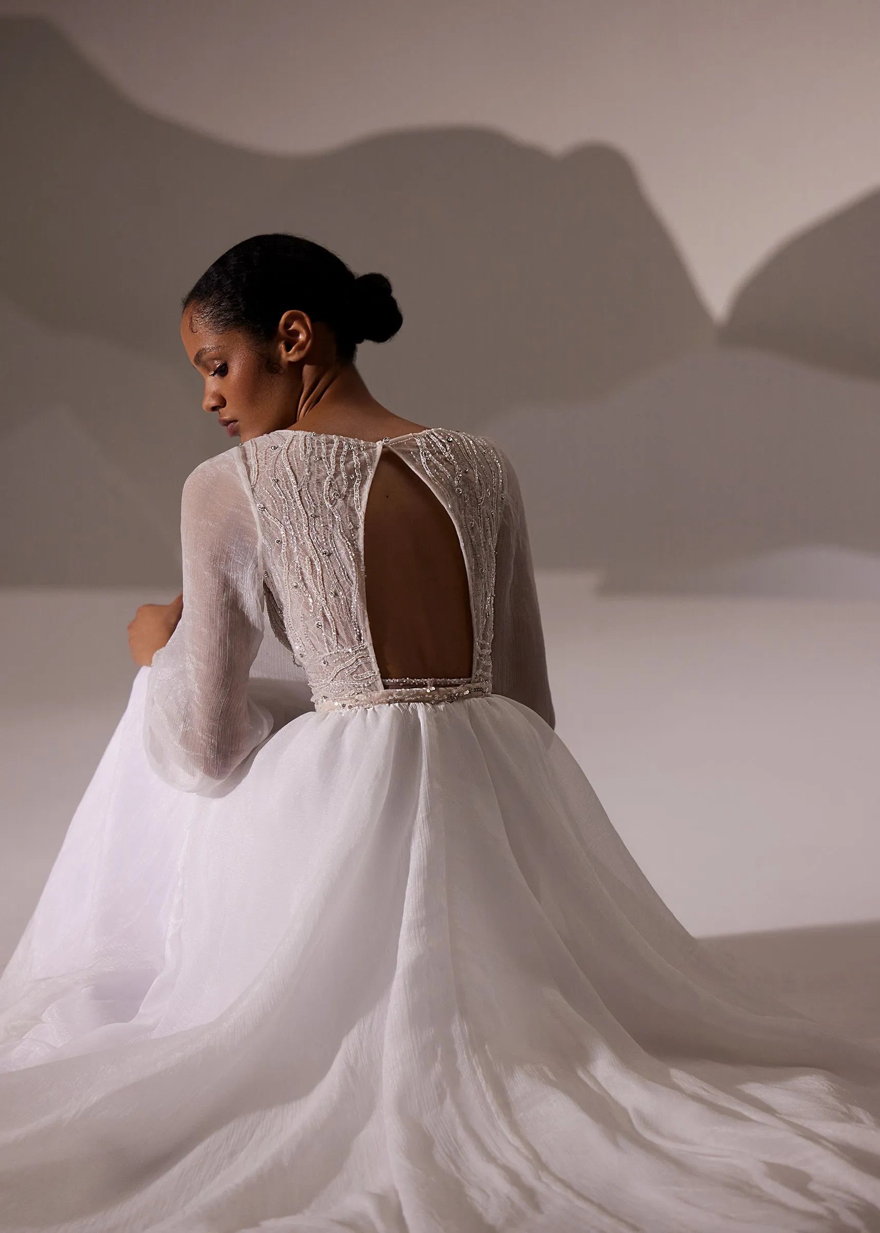 Chiffon Summer Beach Bridal Gown for Bride Robe De Mariee