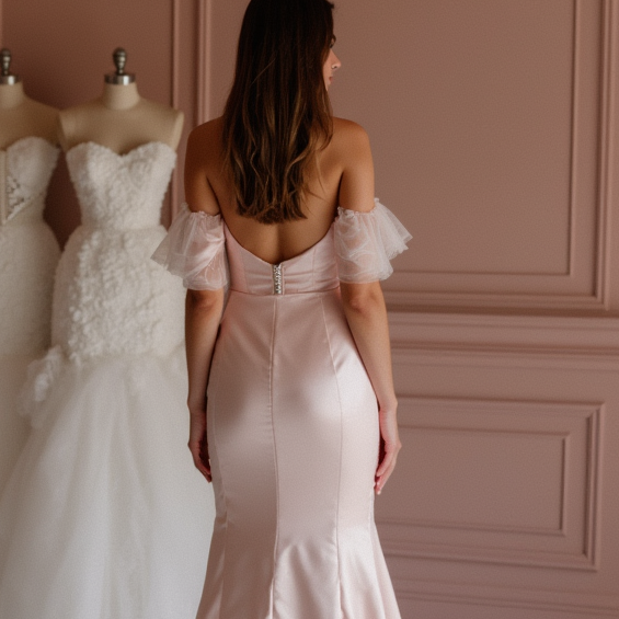 Trendy Pink Evening Dress & Prom Dress with Neon Hues for a Modern Look