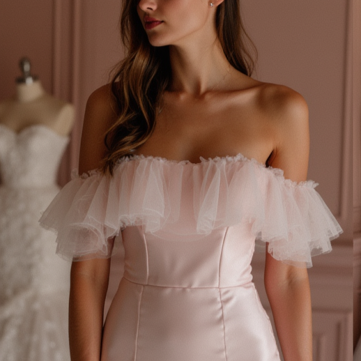 Trendy Pink Evening Dress & Prom Dress with Neon Hues for a Modern Look