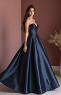 Elegant Black Evening Dress & Prom Dress with Draped Back for a Sophisticated Feel