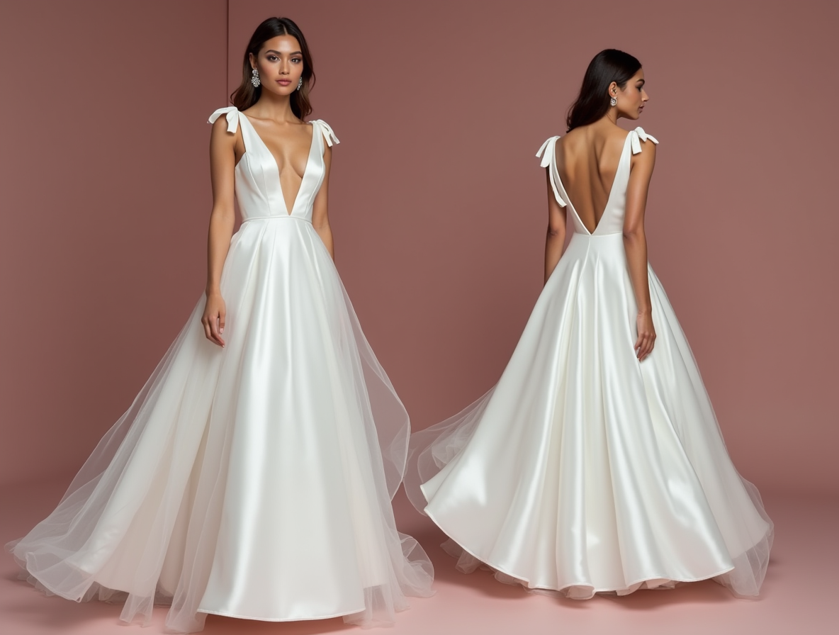 Luxurious White Princess Ball Gown Wedding Dress with a Royal Touch