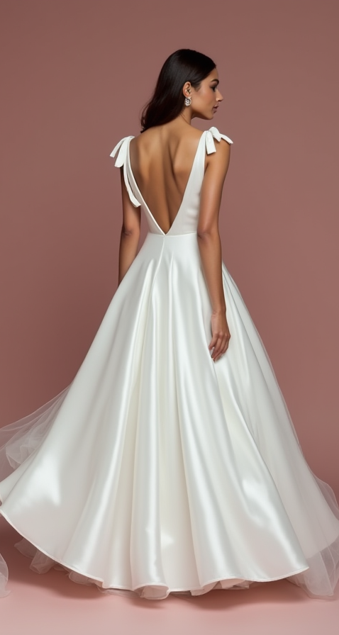 Luxurious White Princess Ball Gown Wedding Dress with a Royal Touch