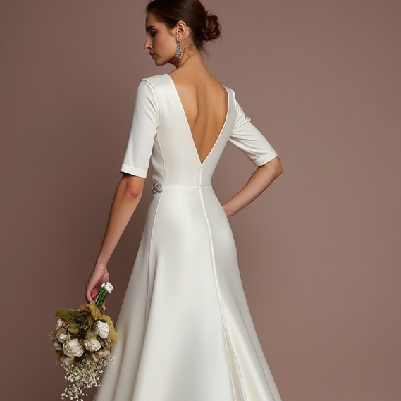 Dreamy White Princess Wedding Dress for Brides Who Want a Magical Moment