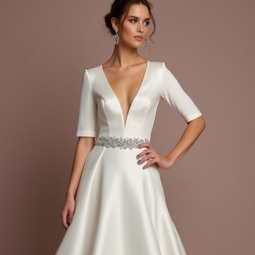 Dreamy White Princess Wedding Dress for Brides Who Want a Magical Moment