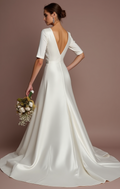 Dreamy White Princess Wedding Dress for Brides Who Want a Magical Moment