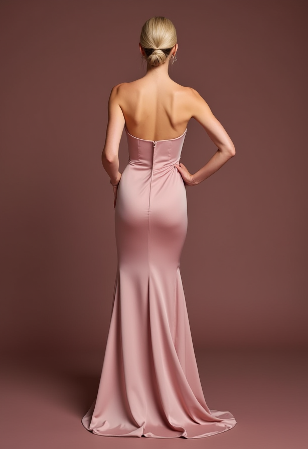 Bold Pink Evening Dress & Prom Gown with Asymmetrical Hem for a Trendy Style