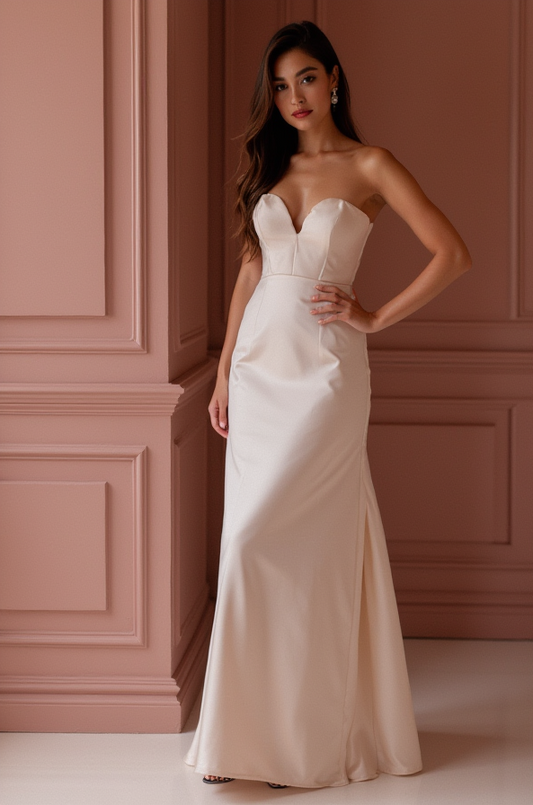 Luxurious White A-Line Bridal Gown with Crystal Beading and Embellished Waistline