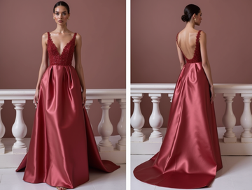 Elegant Prom Dress and Evening Gown with a Mermaid Silhouette for a Stunning Fit